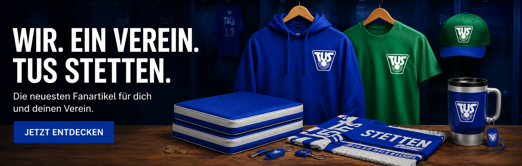 TuS Stetten Fanshop Hero Banner